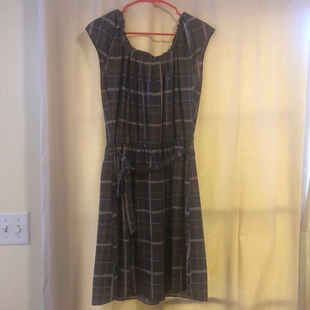 NWT Lauren Conrad Pleat Neck Dress